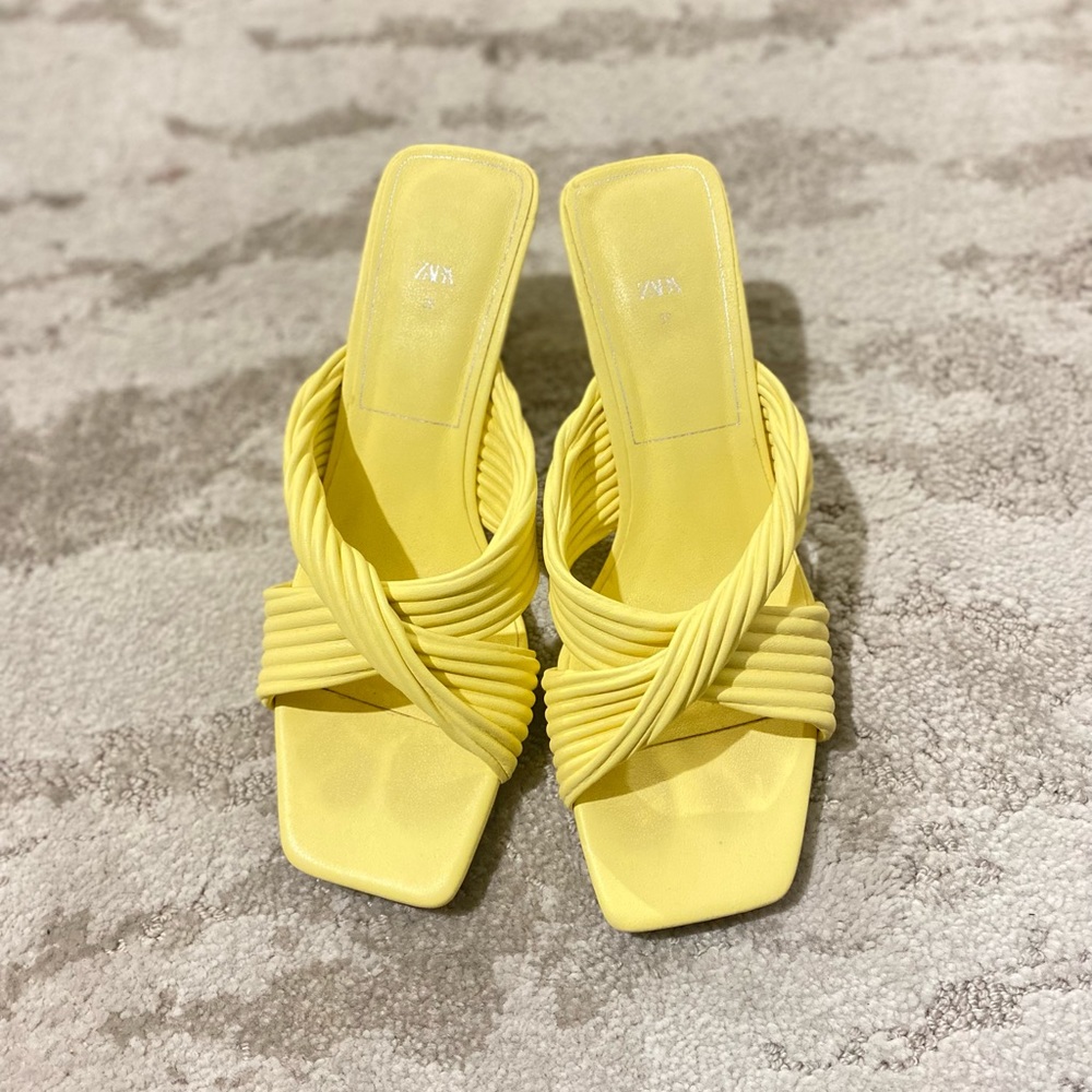 Zara mule heels
